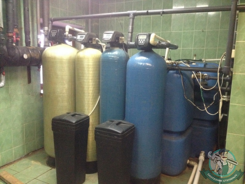 Система очистки воды в коттедже