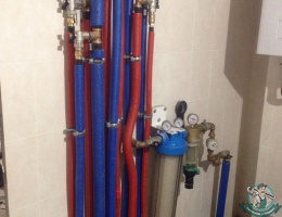 Система фильтрации в системе водоснабжения дома