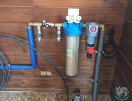 Система фильтрации в системе водоснабжения дома