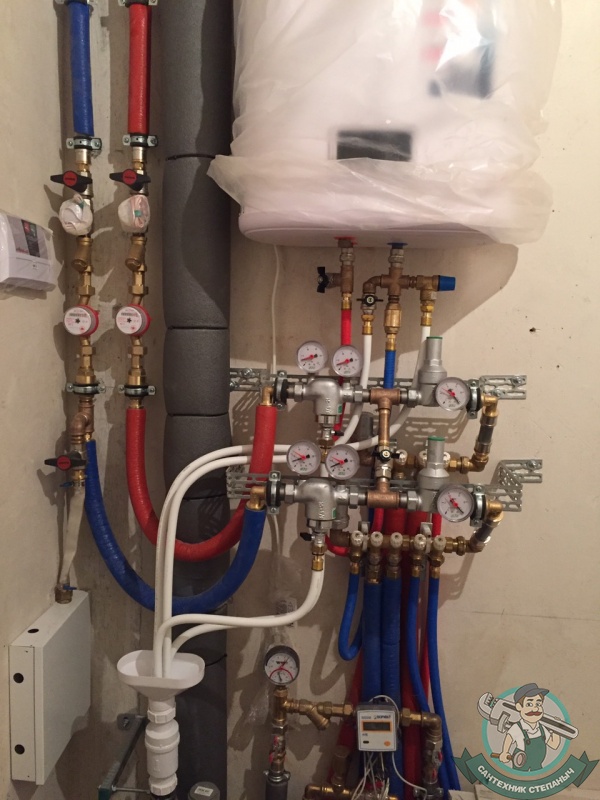 Монтаж и подключение водонагревателя