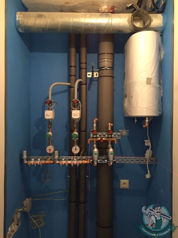 Монтаж водонагревателя в системе водоснабжения
