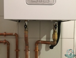Подключение газового котла в систему отопления медными трубами