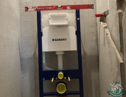 Монтаж инсталляции GEBERIT